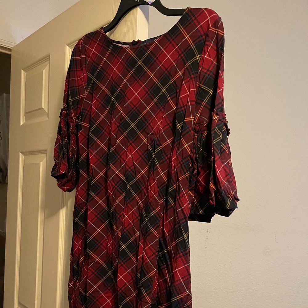 Saville Row Plaid Dress
